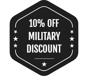 10% off military discount
